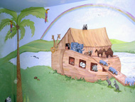 Nursery Murals | Noah's Ark